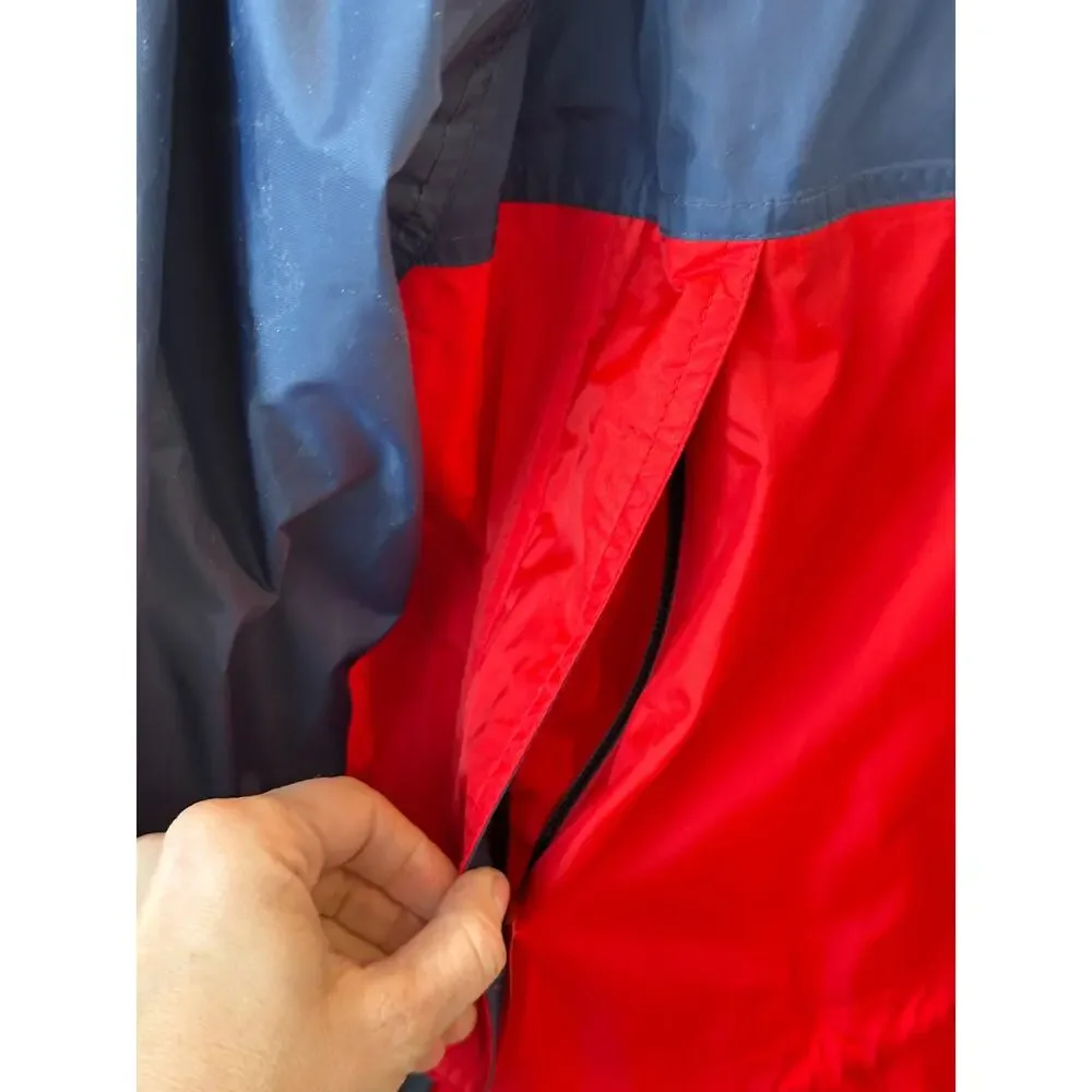 Helly Hansen Packable Shell Jacket Mens L Colorblock Gorpcore Retro Outdoor